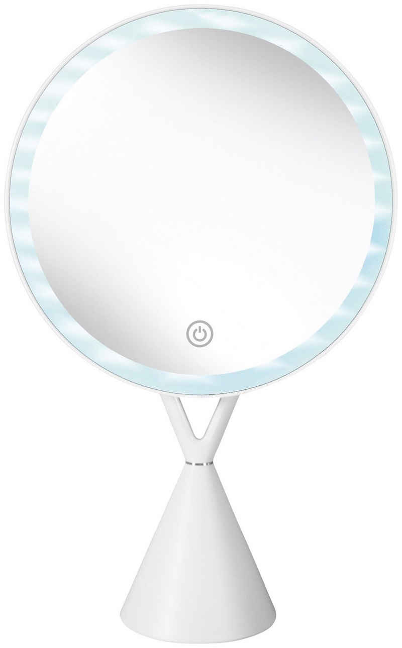 Kleine Wolke Kosmetikspiegel Lady Mirror, 5-fach Vergrößerung, mit Magnetaufsatz