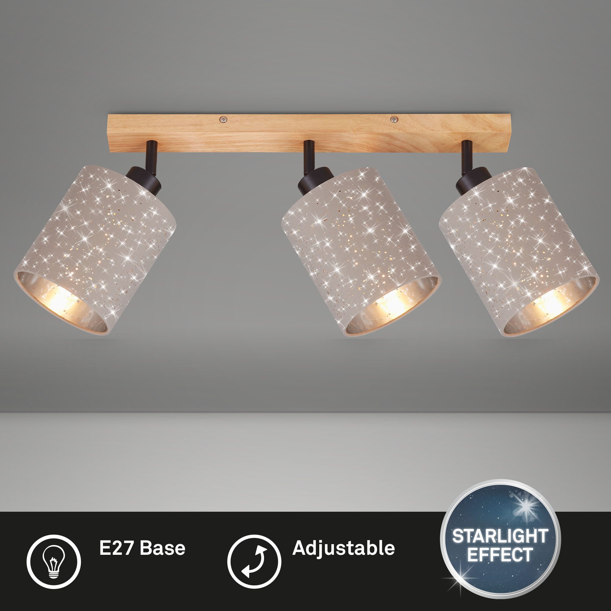 Briloner Leuchten Wandleuchte Wandlampe Extra-Warmweiß Innen günstig online kaufen