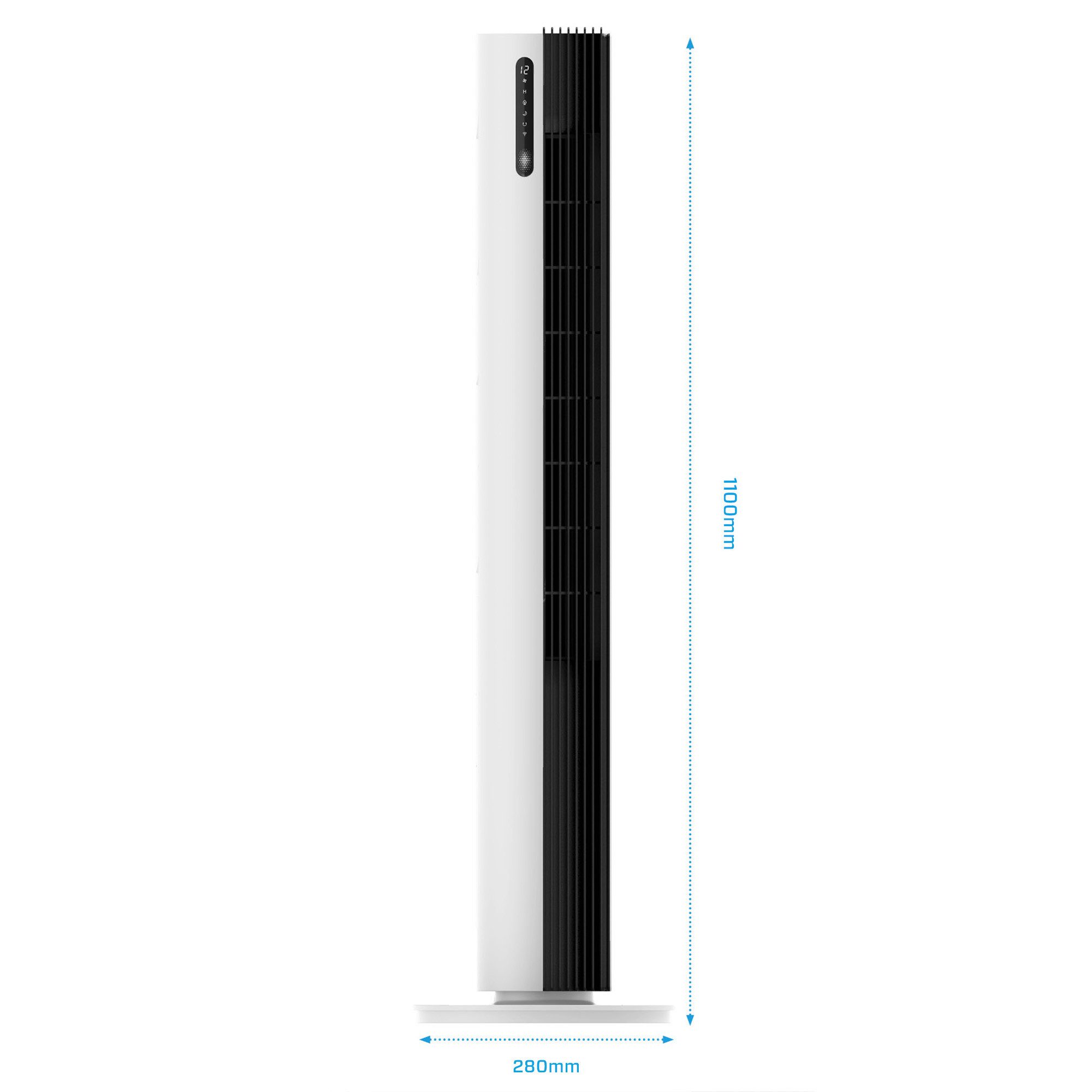 Ventilateur Colonne Smart Clean Air Optima CA-407W – Débit 500 M³/h – Ioniseur – Contrôle Via App – Silencieux