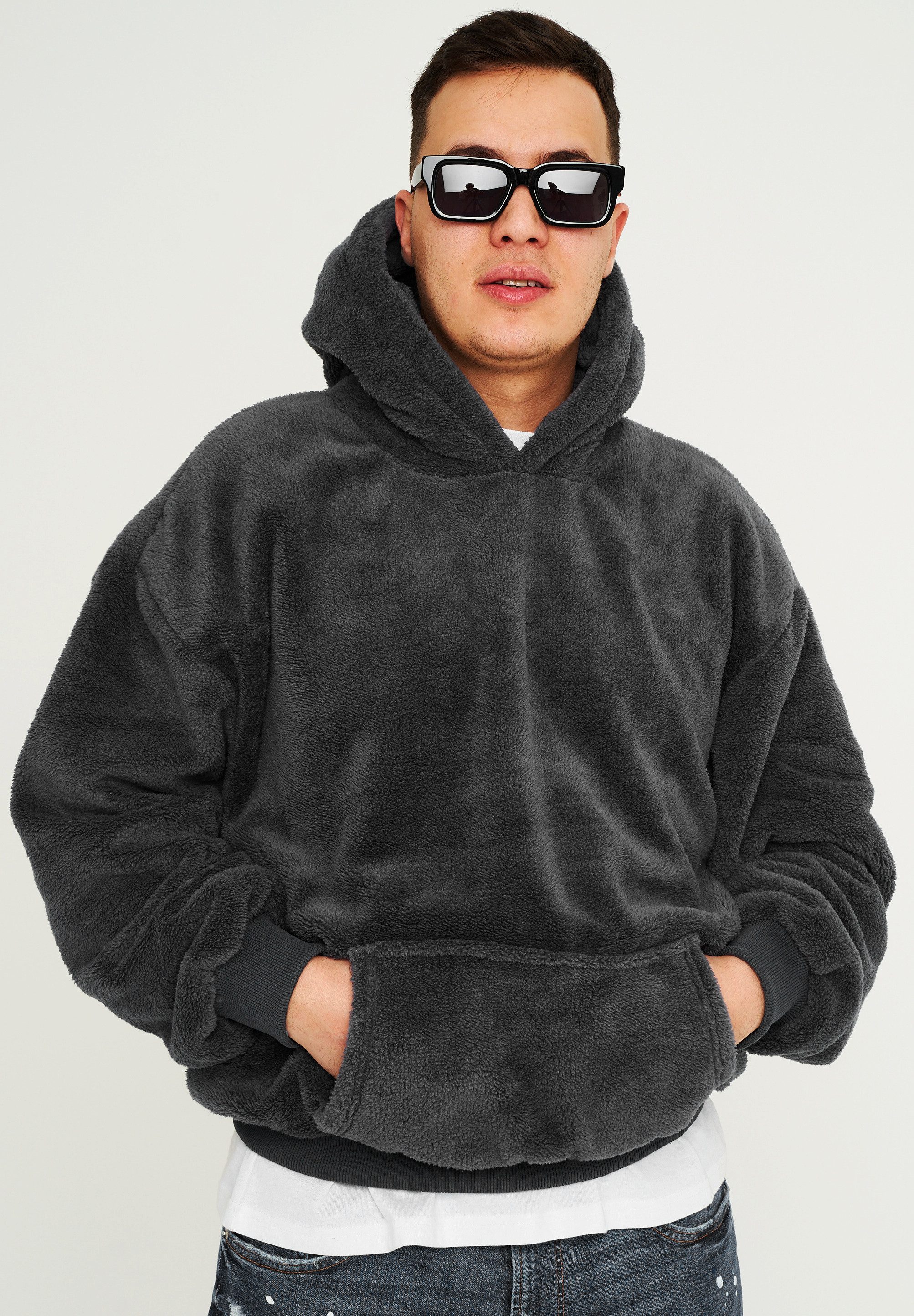 SOULSTAR Hoodie S2KELME Herren Oversize Kapuzenpullover günstig online kaufen
