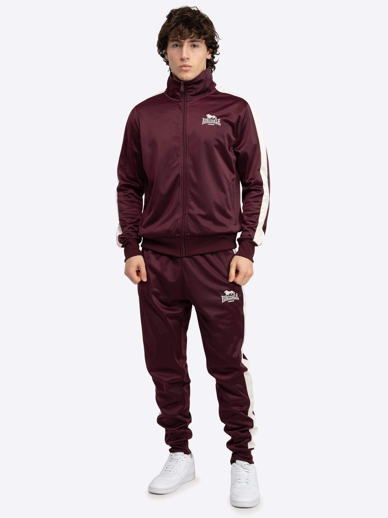 Lonsdale Trainingsanzug Lonsdale Trainingsanzug Pember (Set, Hose und Jacke), Jacke+Hose