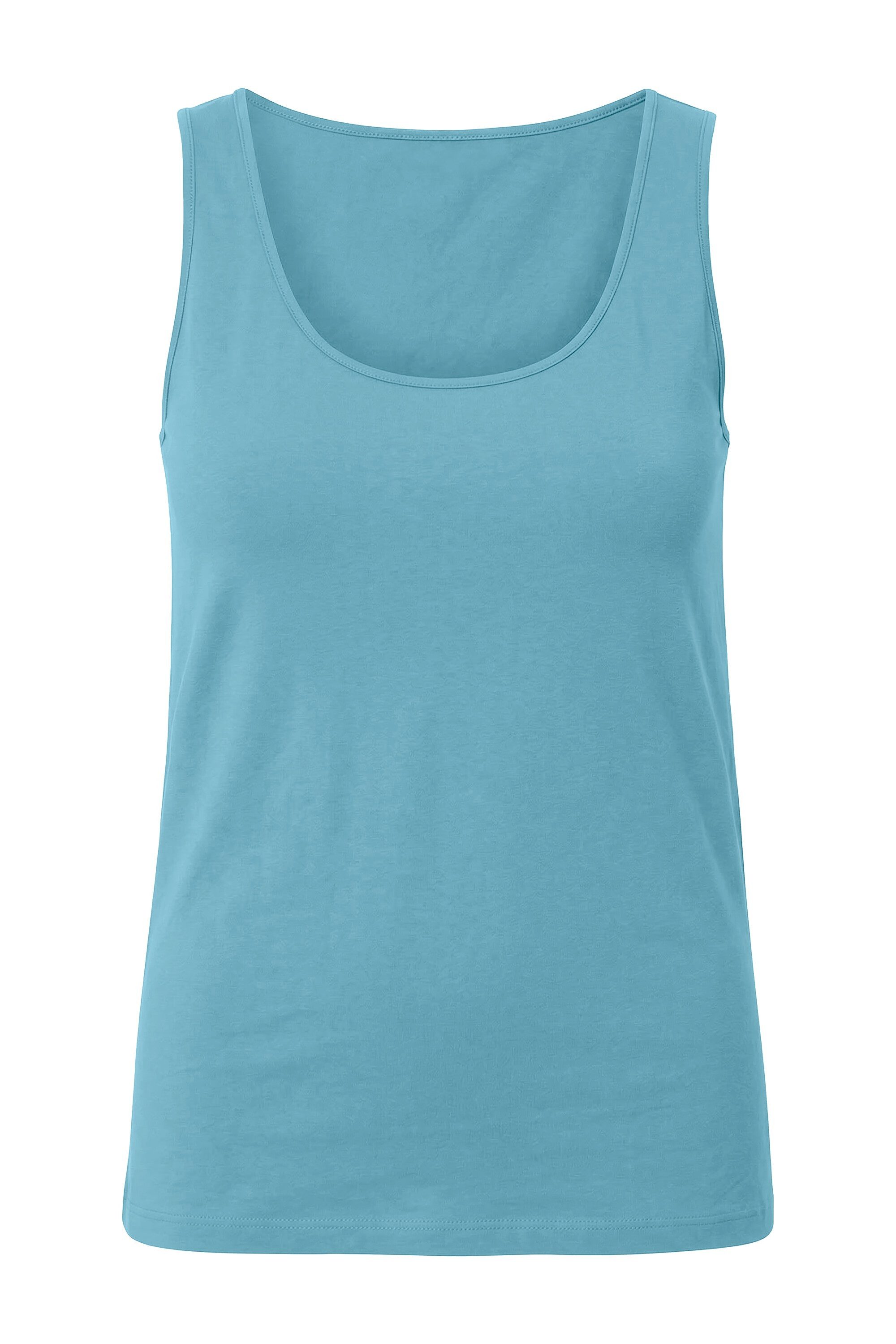 Studio Untold Longtop Basic-Top weiter Ausschnitt Stretchjersey