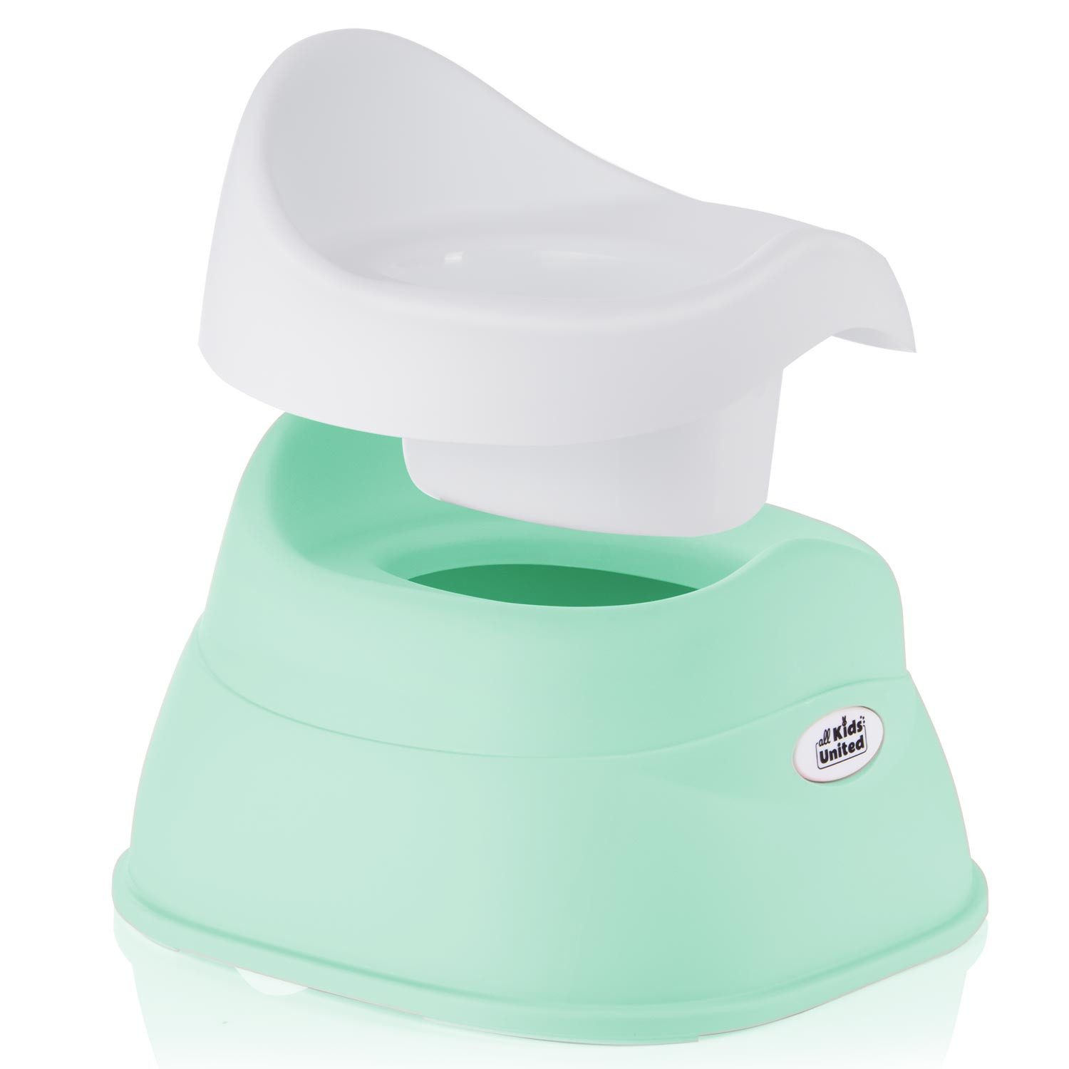 all Kids United Töpfchen Baby-Toilettentrainer – Sicher, Ergonomisch & Vollständig Verstellbar, (Toiletten-Trainer), Kindertopf