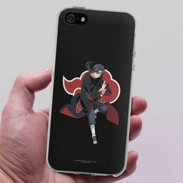 DeinDesign Handyhülle Itachi Uchiha Offizielles Lizenzprodukt Naruto Shippuden, Apple iPhone 5 Silikon Hülle Bumper Case Handy Schutzhülle