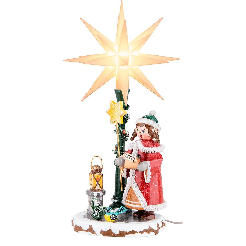 Hubrig Volkskunst GmbH Dekofigur Winterkinder Herrnhuter Sternsinger (15cm) von Hubrig Volkskunst