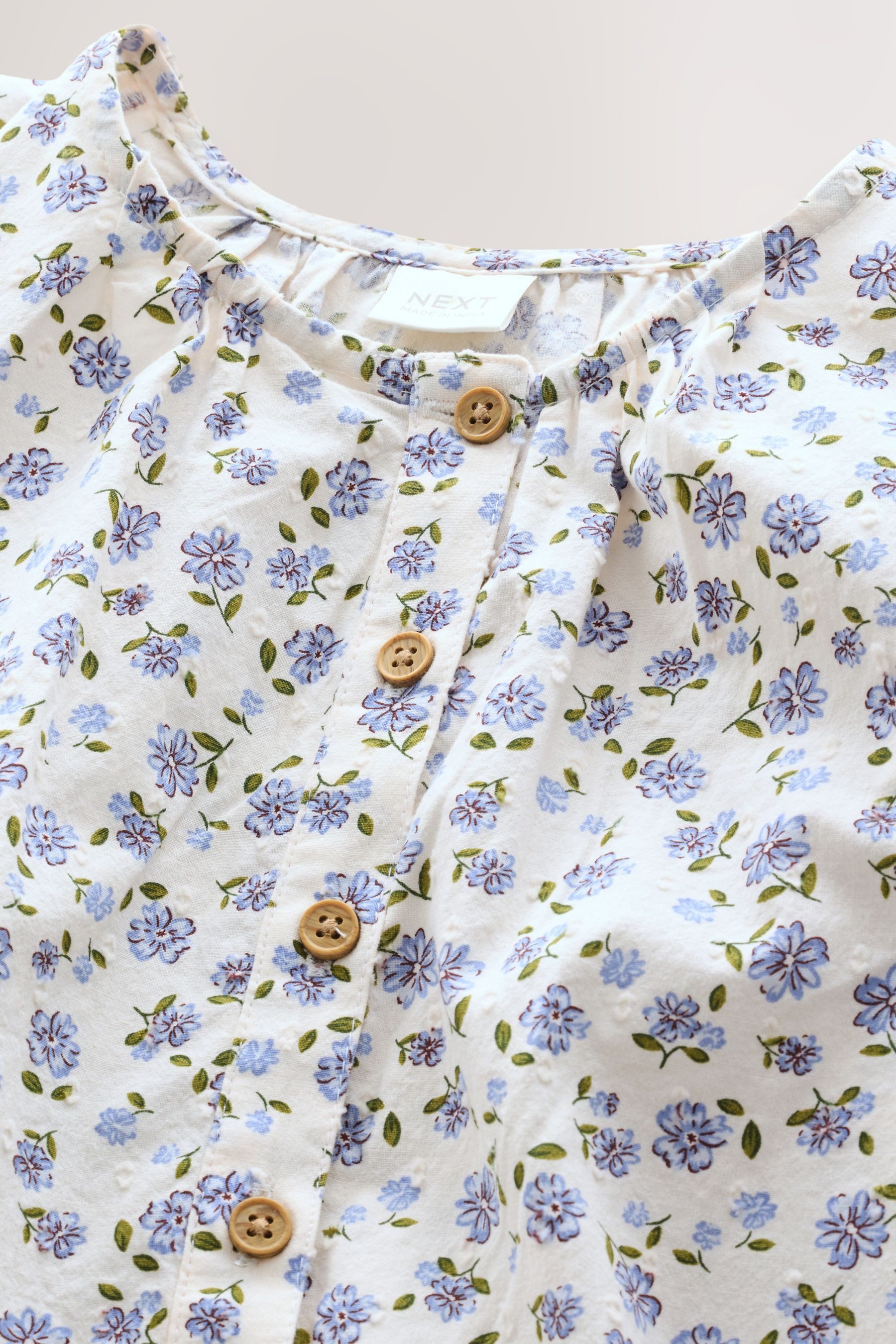 Next Blusentop Bluse mit Schnürung vorn (1-tlg) – Bild 3 von 4