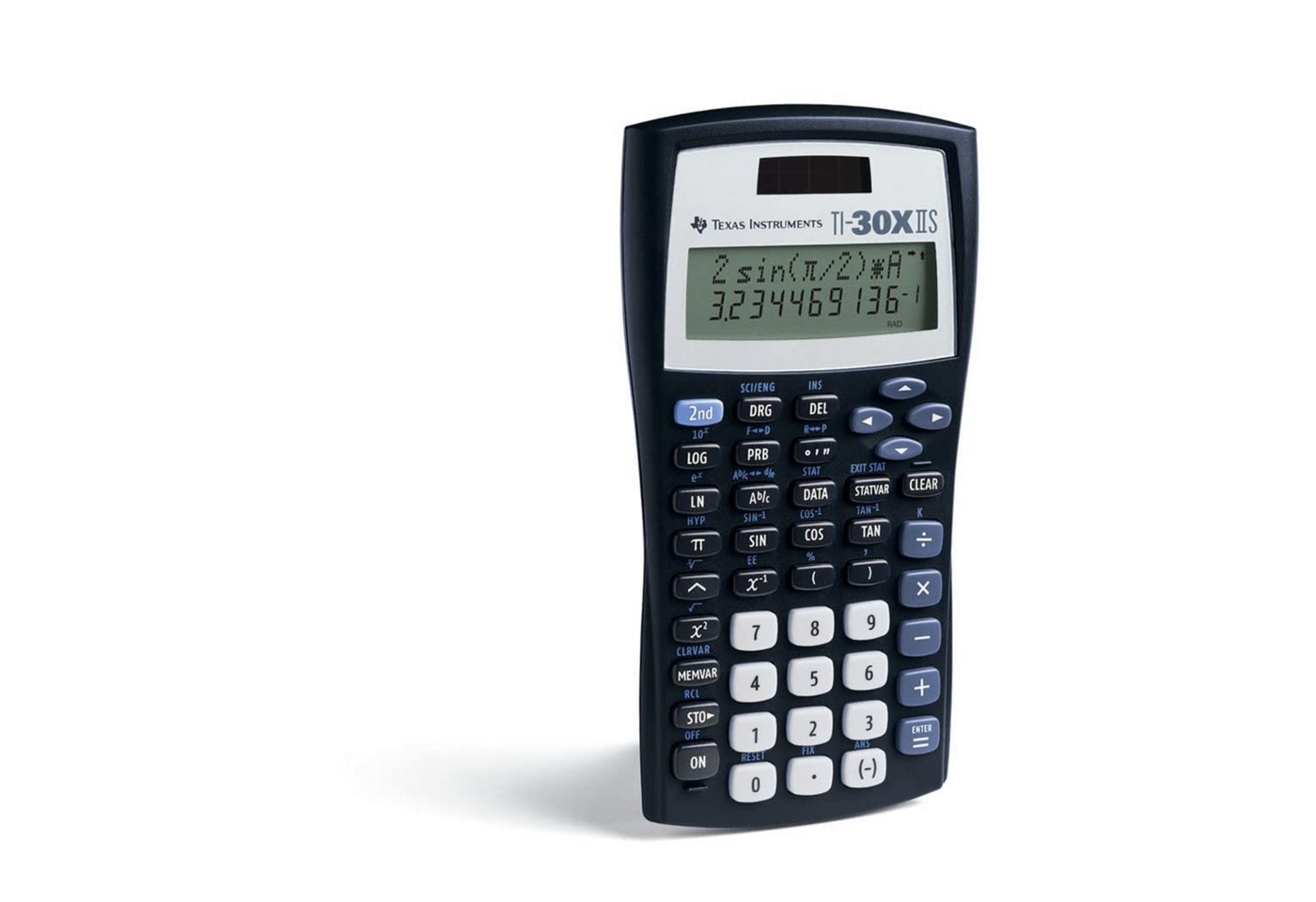 Thumbnail - Texas Instruments Taschenrechner TI-30X IIS, Neu Modell: Solar- und batteriebetrieben, Zweizeiliger, Wissenschaft