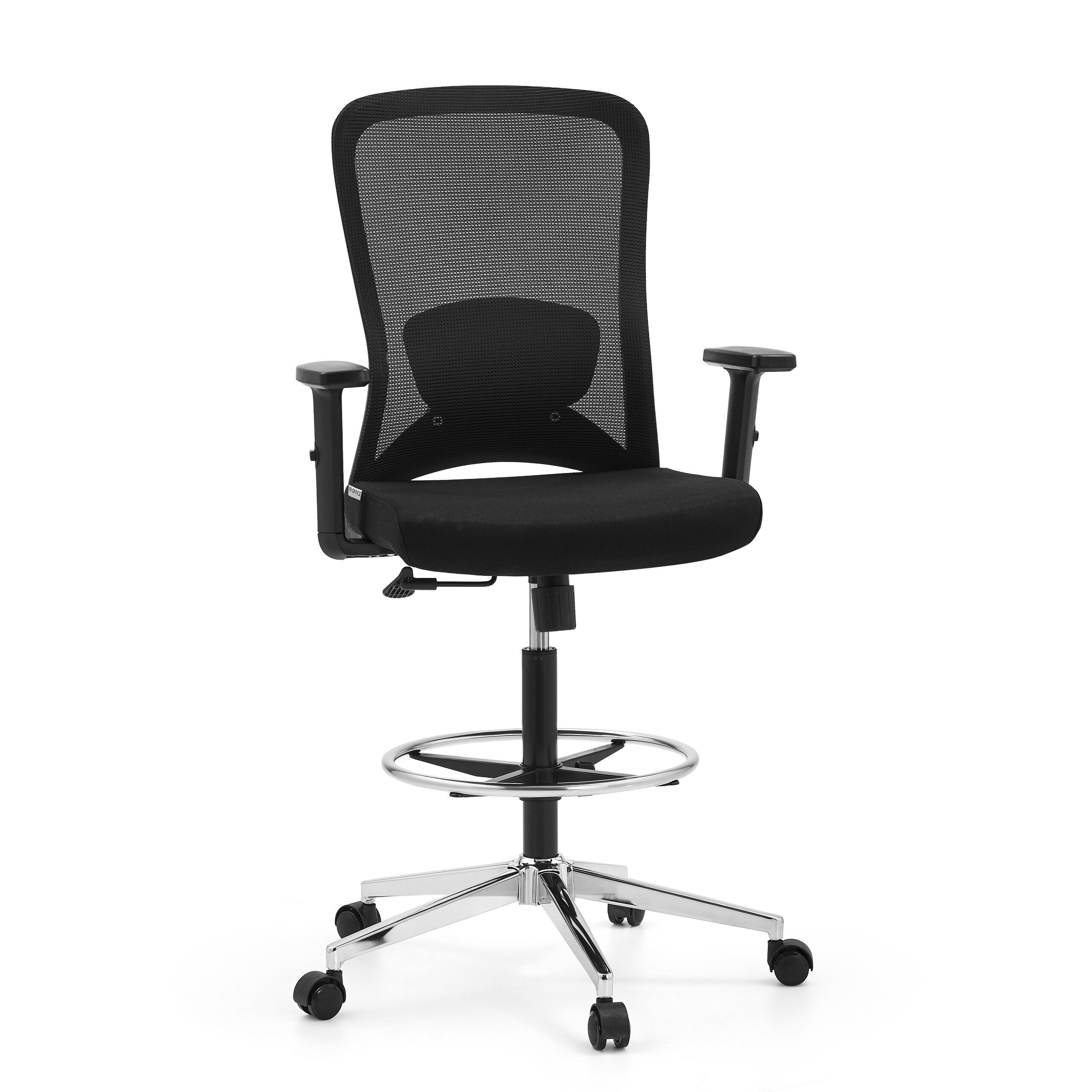 hjh OFFICE Drehstuhl Arbeitsstuhl Top Work 44 Stoff / Netzstoff (1 St), Bürostuhl Drehstuhl
