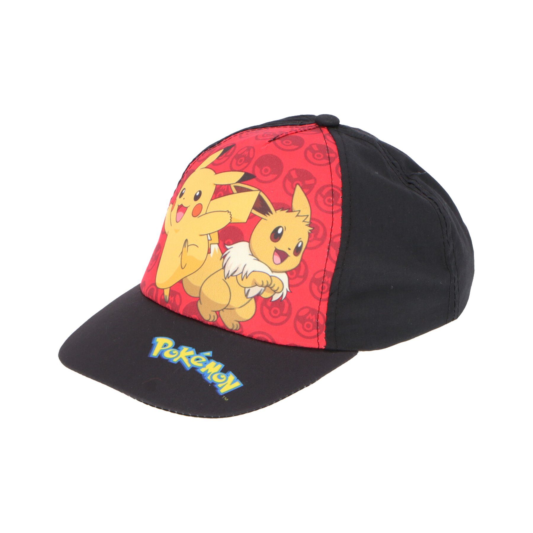 Baseball Cap Pokemon Pikachu Evoli Kinder Basecap Baseball Kappe