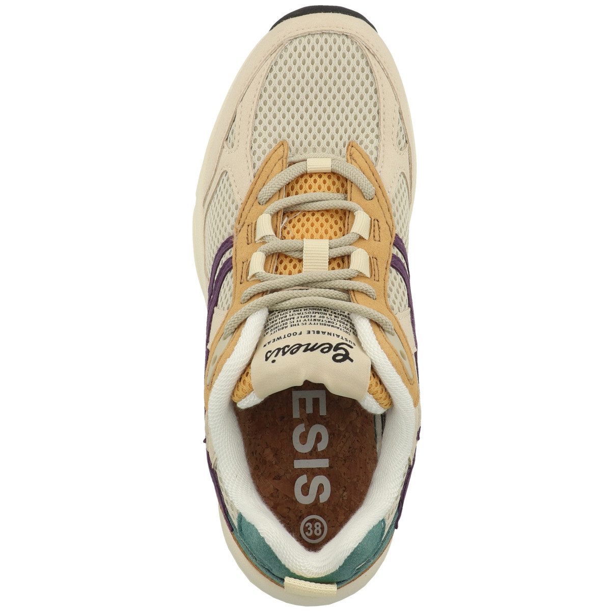 GENESIS G-Eco`99 Multi Flowers Unisex Erwachsene Sneaker Turnschuhe, Sportschuhe, Freizeitschuhe, Halbschuhe, Schnürschuhe