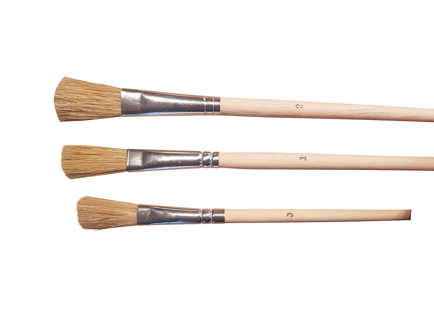 varivendo Lasurpinsel 24 Pinsel Emaillelackpinsel 14/2, (Set, 24 St., Pinsel Emaillelackpinsel), Emaillelackpinsel Pinsel Lackierpinse Feinauftrag Pinsel