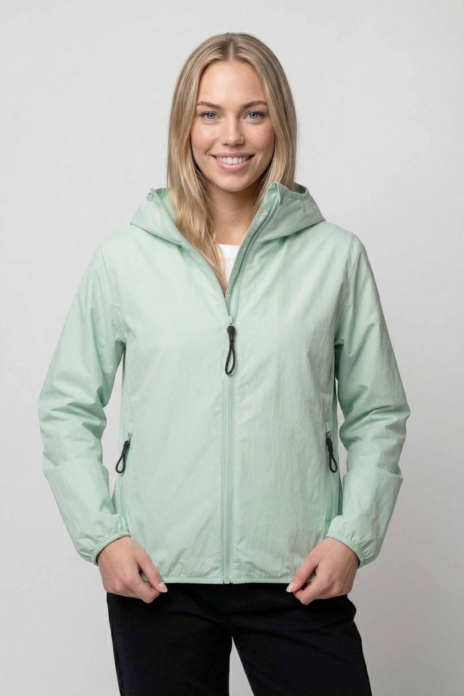 Alife & Kickin Sommerjacke Damen SolveidAK A Übergangsjacke, Jacke leichte Übergangsjacke mit Kapuze aus recyceltem Materialmix