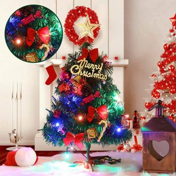Lubgitsr Künstlicher Weihnachtsbaum 50cm Weihnachtsbaum,Kleiner künstlicher Weihnachtsbaum,Weihnachtsdeko