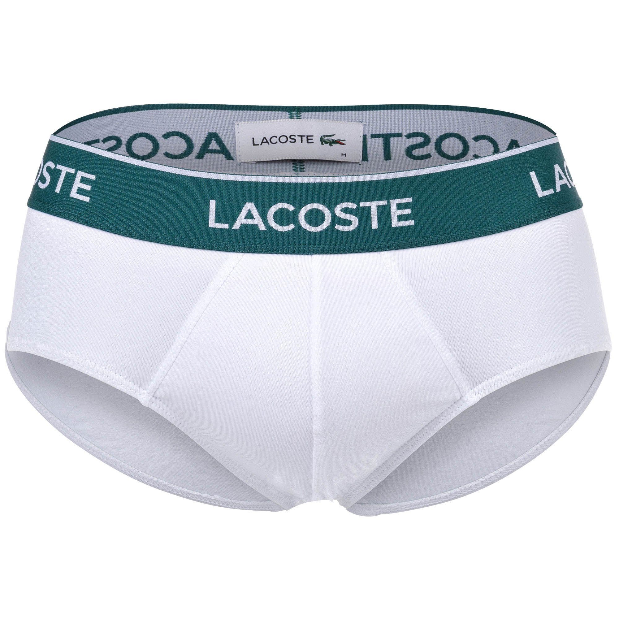 Lacoste Slip Herren Slip 6er Pack Baumwolle (Packung, 6er Pack)