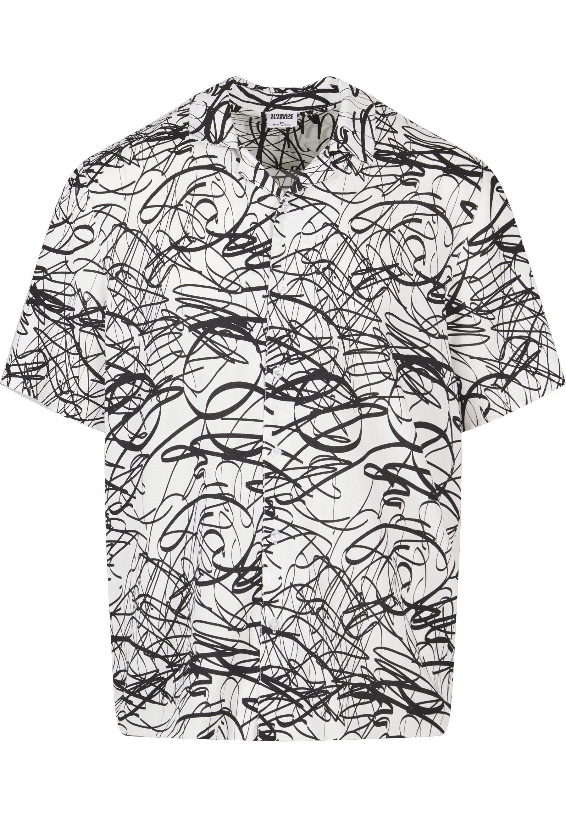 URBAN CLASSICS T-Shirt Urban Classics Herren Viscose AOP Resort Shirt (1-tl günstig online kaufen