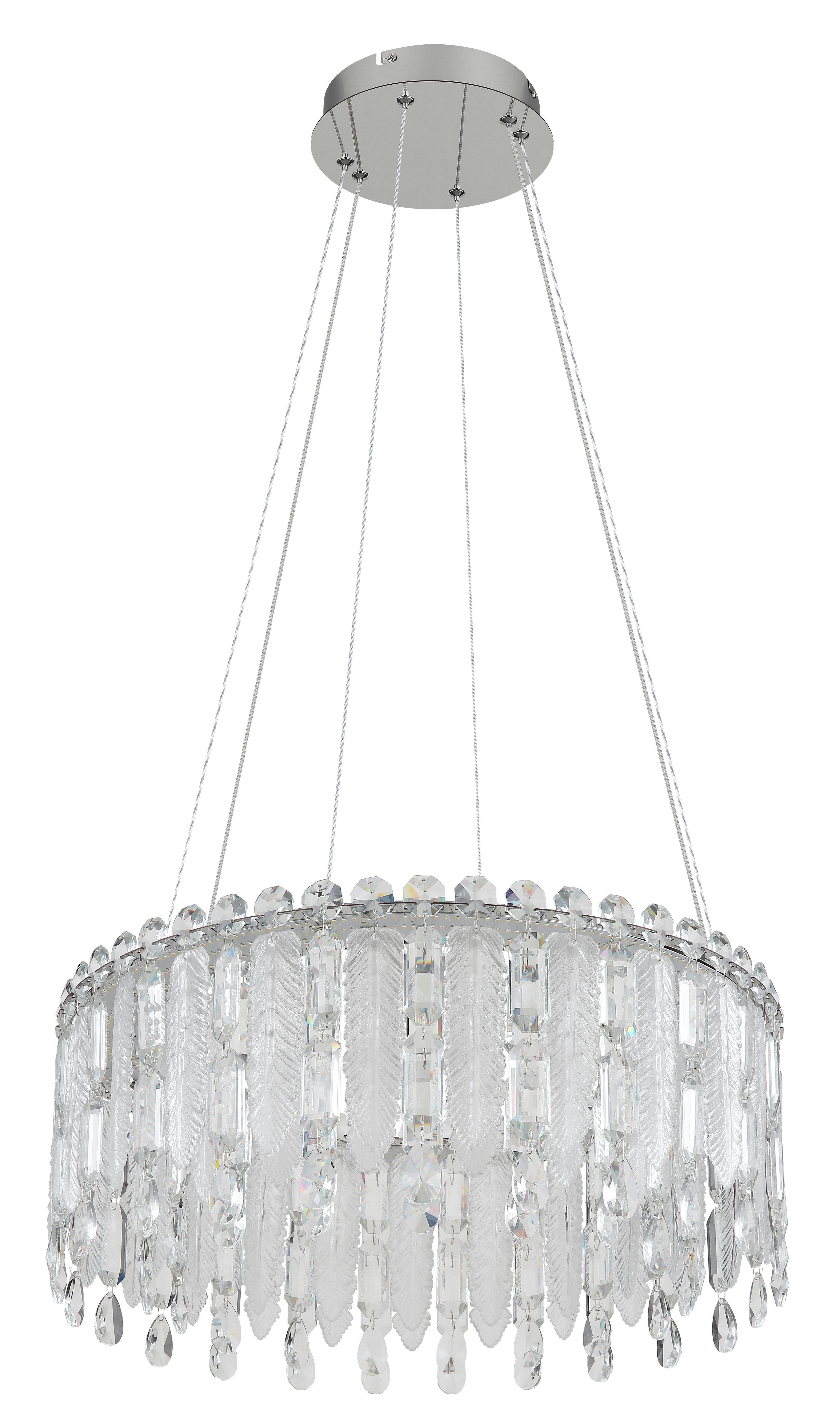 GLOBO LIGHTING Hängeleuchte KLUNKA, Dimmfunktion, Memoryfunktion, Nachtlichtfunktion, mehrere Helligkeitsstufen, LED fest integriert, warmweiß - kaltweiß, Hängelampe Esszimmer-Leuchte Esstischleuchte Wohnzimmer