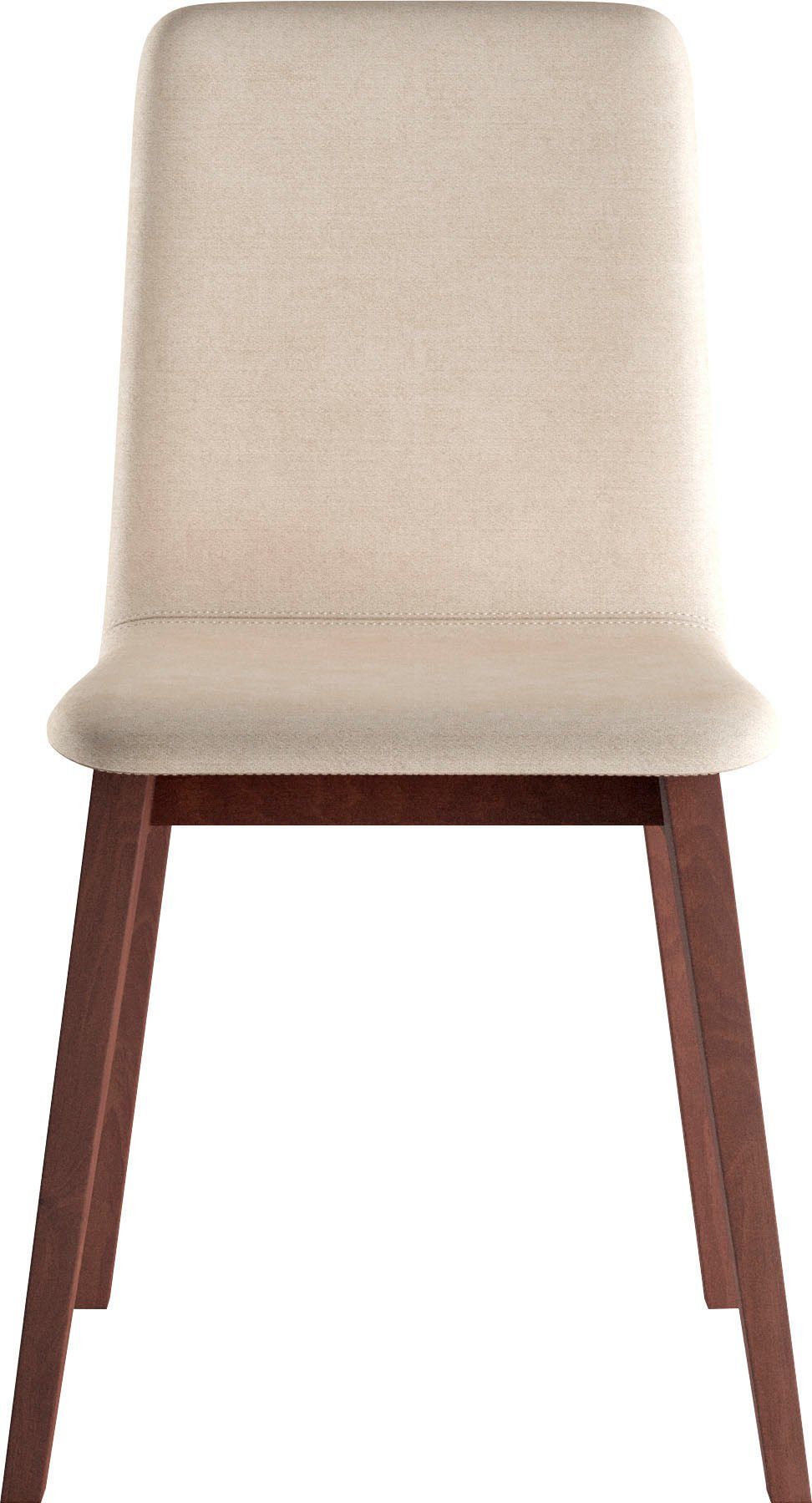 Home affaire Stuhl Sandy (Set, 2 St), mit verschiedenen Stuhlbeinfarben und Farbvarianten, Sitzhöhe 47 cm