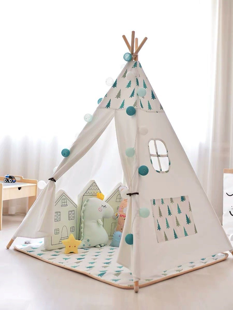 little dove Spielzelt little dove Tipi Zelt Baumwollsegeltuch SpielZelt für Kinder