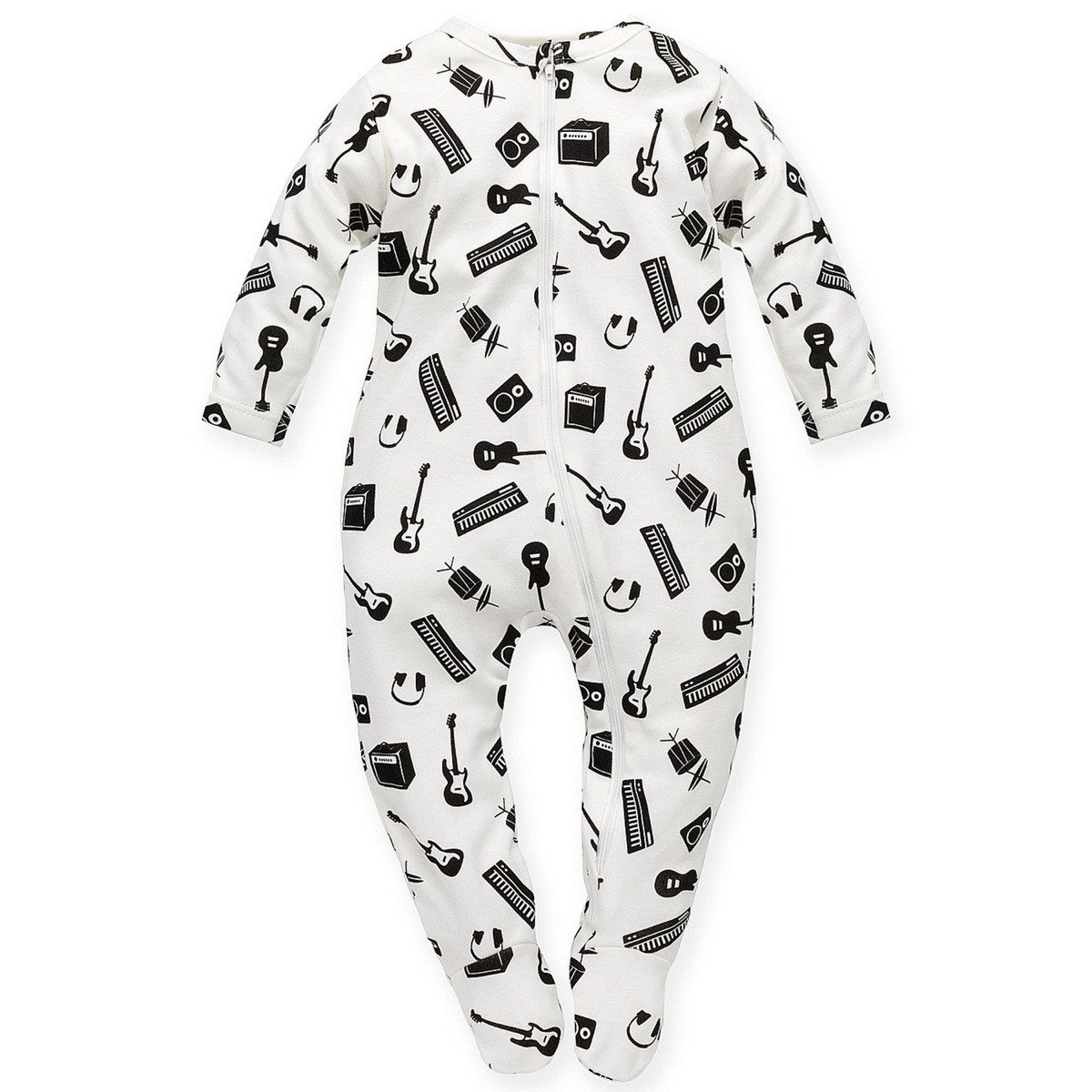 PINOKIO Strampler Musikinstrumente Unisex Kinder Einteiler, Overall, Babyanzug, Babyoverall, Babyanzug