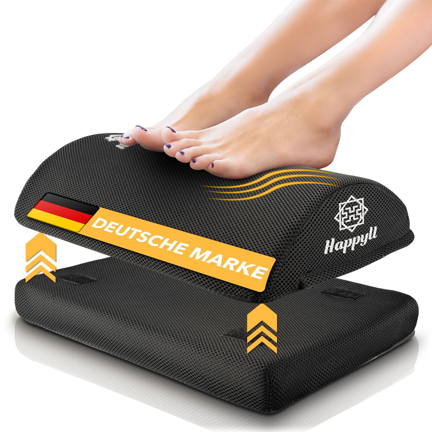 HappyU Fußstütze Schreibtisch Fußhocker geg. Rücken günstig online kaufen
