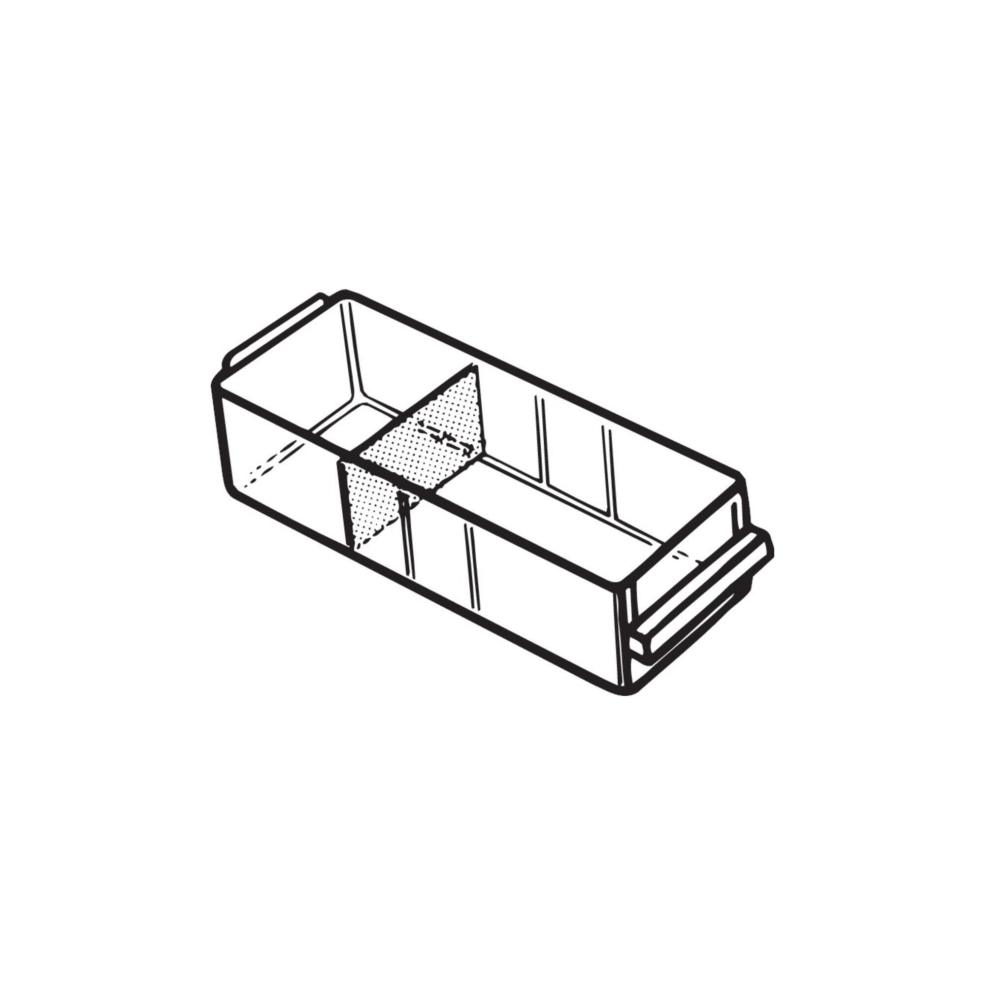 raaco Schwerlastregal Raaco Schublade transparent, Schubladentyp: 150-00