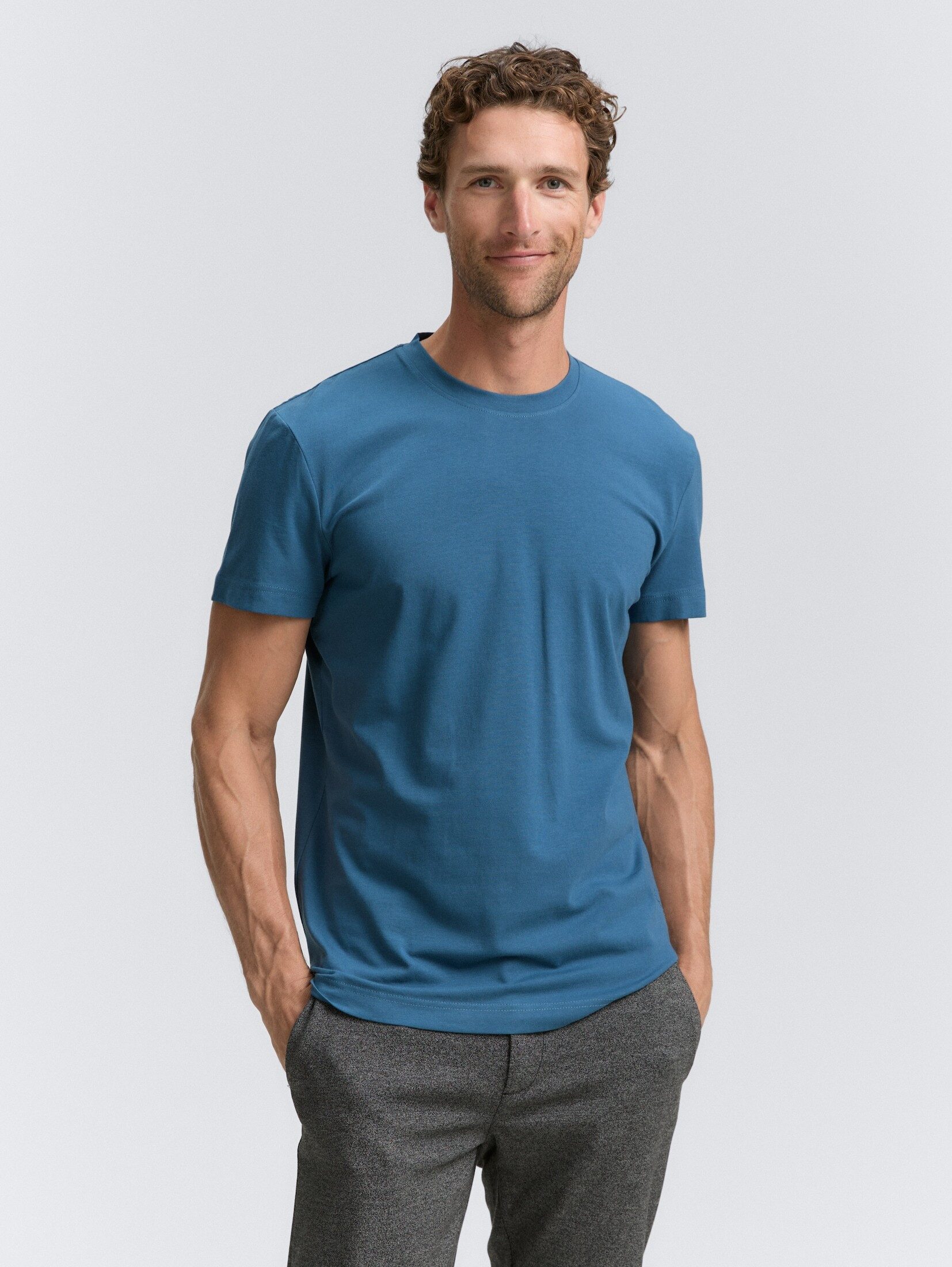 TOM TAILOR T-Shirt Slim Fit T-Shirt günstig online kaufen