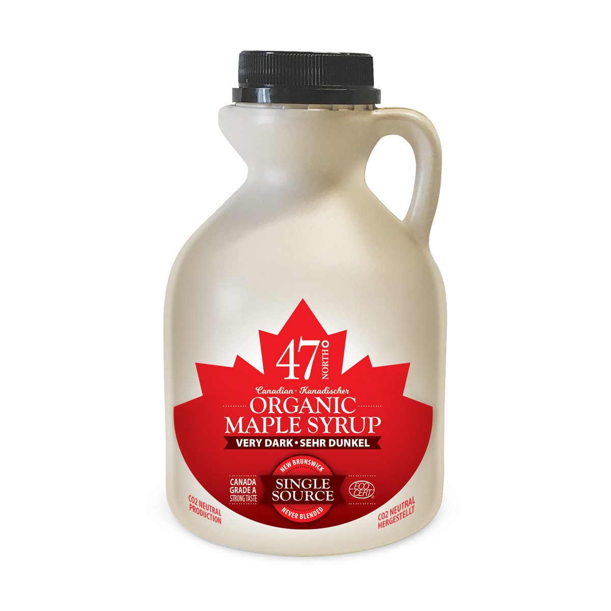 47 NORTH Sirup, 47 North Bio Kanadischer Ahornsirup Organic Maple Dark strong 500g