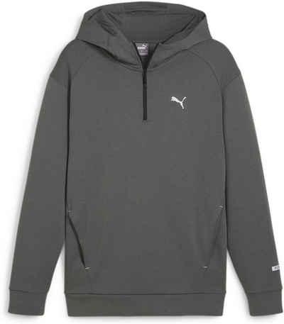 PUMA Kapuzensweatjacke RAD/CAL Half-Zip DK MINERAL GRAY