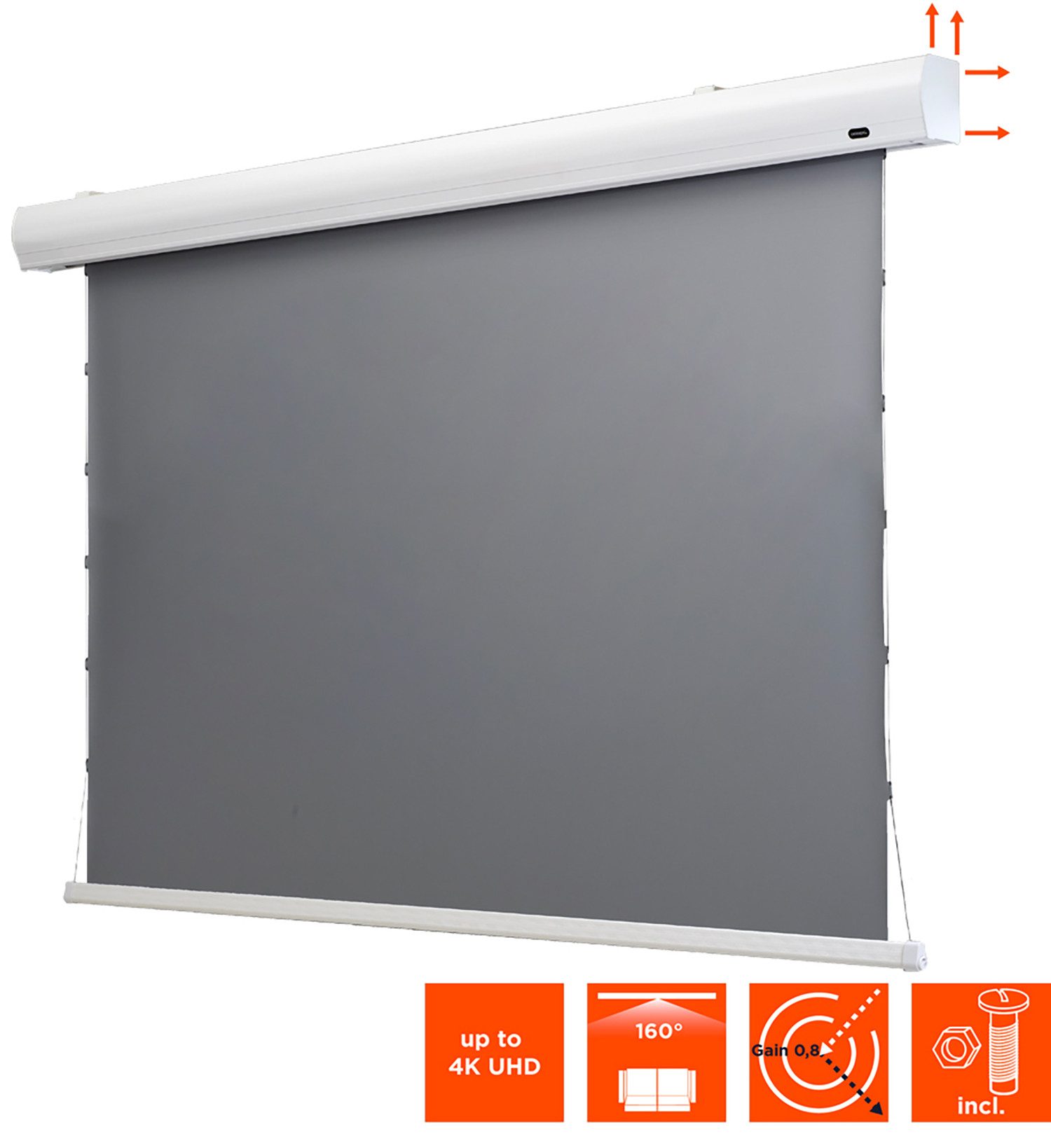 Celexon HomeCinema Tension Dynamic Slate ALR Motorleinwand