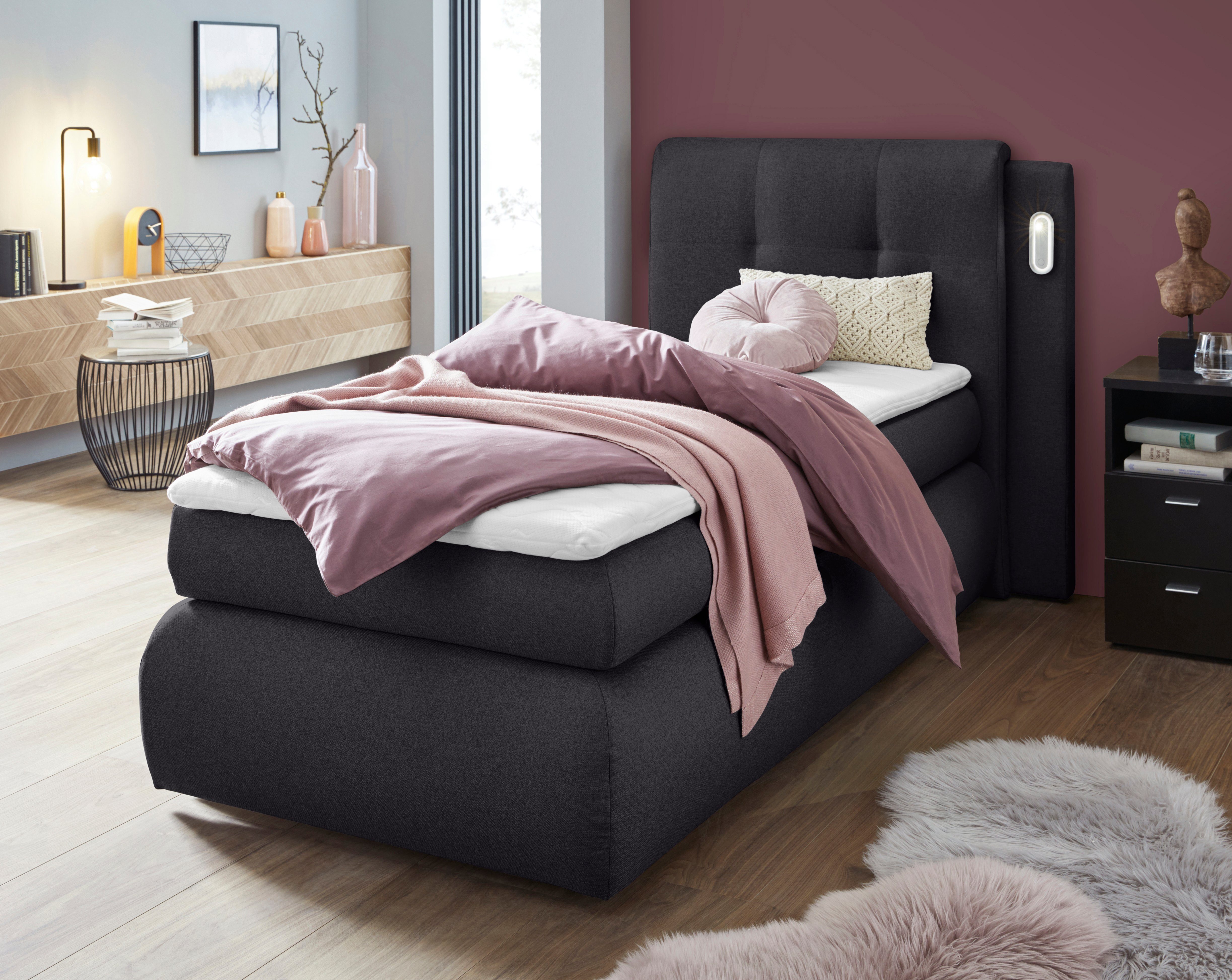 COLLECTION AB Boxspringbett Borna, inklusive Bettkasten, günstig online kaufen