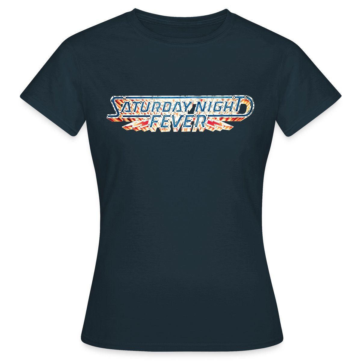 Spreadshirt T-Shirt Saturday Night Fever Film-Logo günstig online kaufen