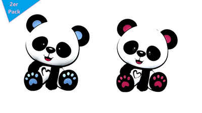 LIMDIX Beißring »Panda Bär Baby Beißring aus Silikon BPA-frei - Zahnungshilfe - 2er PACK«