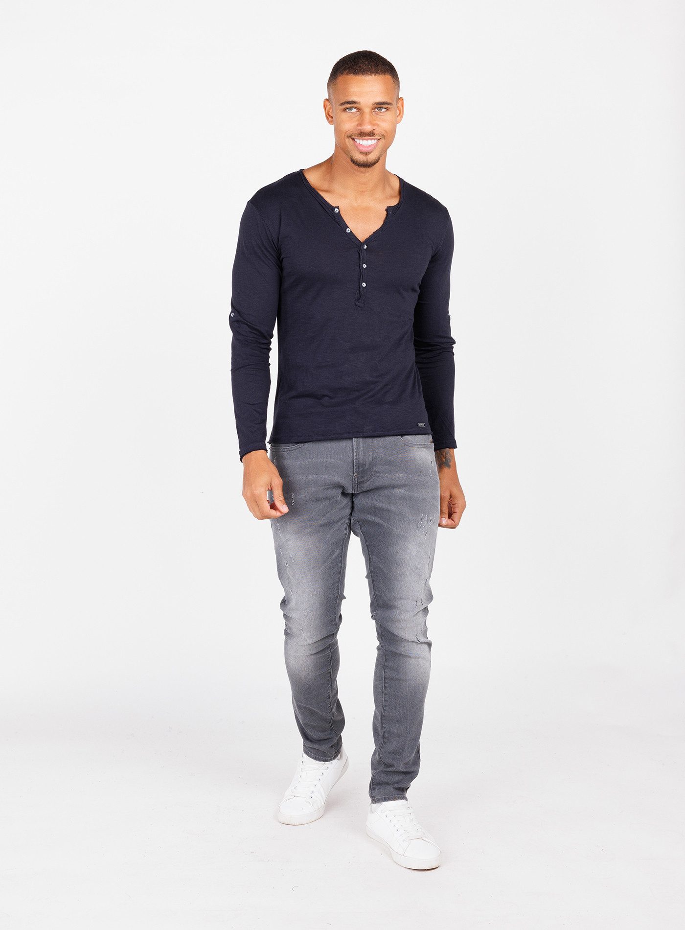 Key Largo Longsleeve MLS GINGER button (1er)