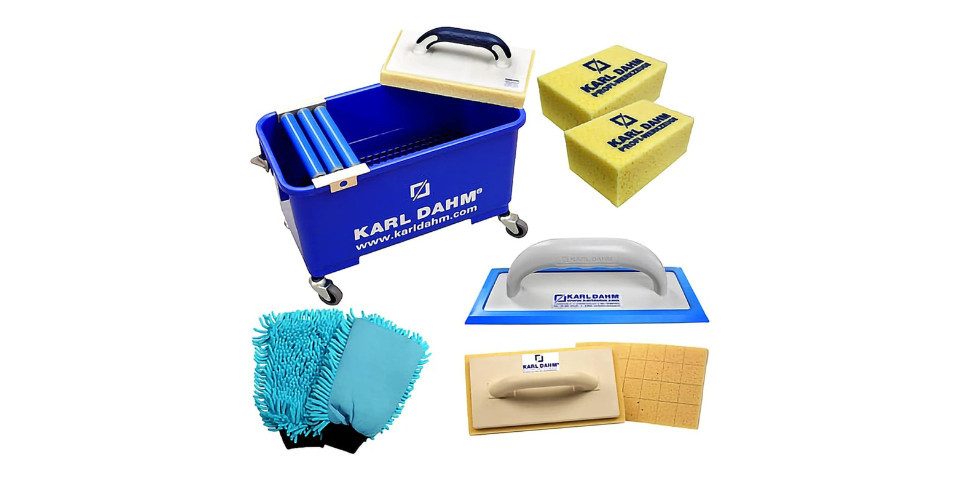 Karl Dahm Reinigungs-Set Karl Dahm Rollenwaschset-Express mit extra viel Zubehör