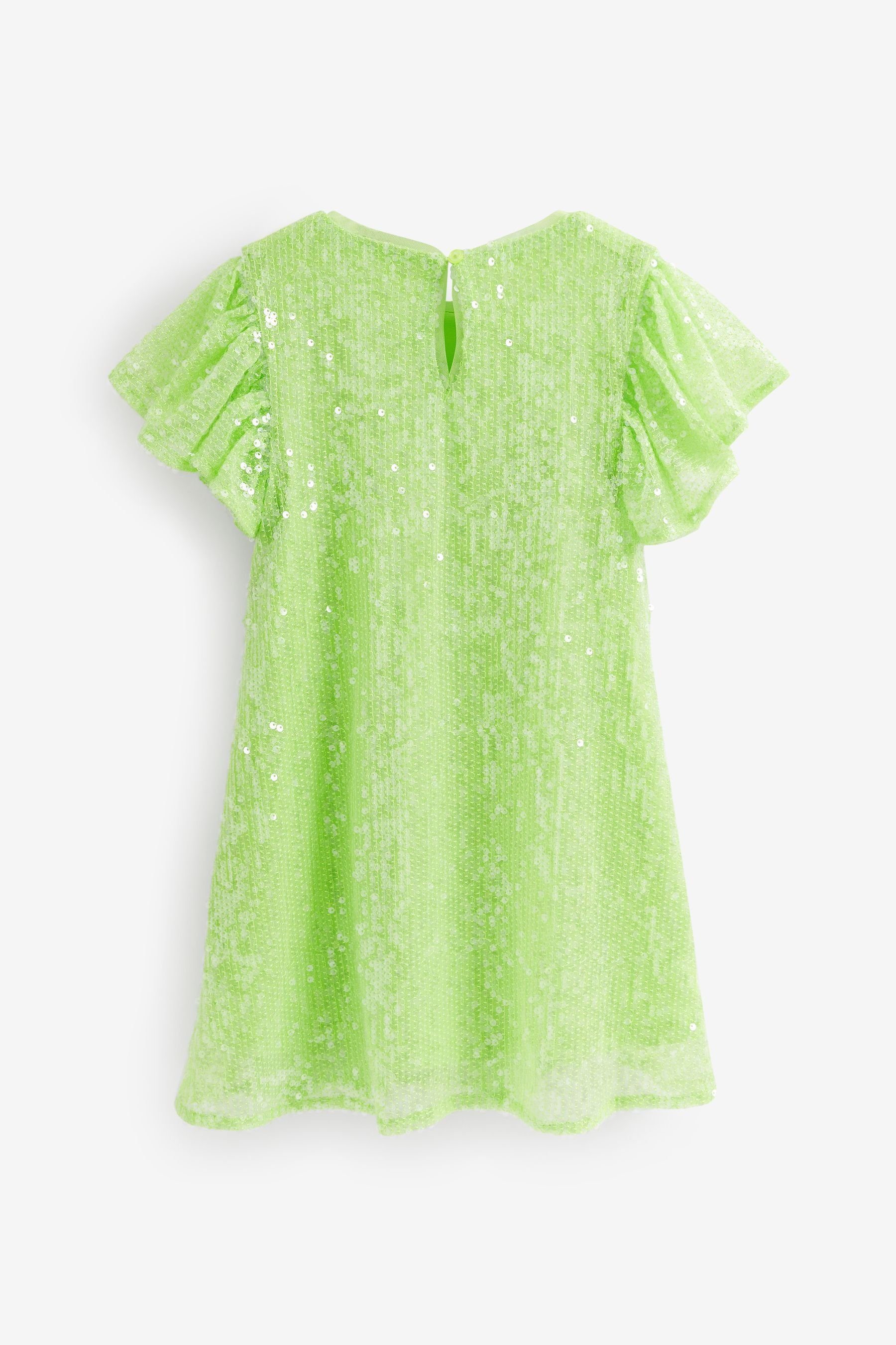 Next Lime (1-tlg) Paillettenkleid Green Paillettenkleid