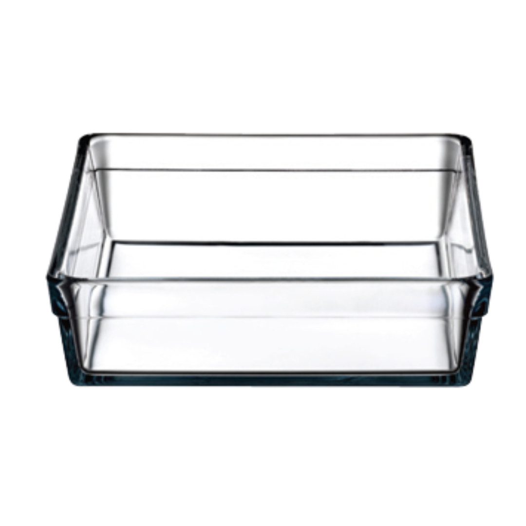 Pasabahce Auflaufform Borcam Quadratische Auflaufform - 22,7 x 22,7 cm, 2,4 L, Glas, (6-St), Ofen-, mikrowellen-, gefrier- und spülmaschinengeeignet