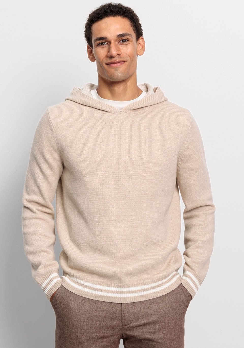 Kapuzenpullover OLYMP Strick Casual