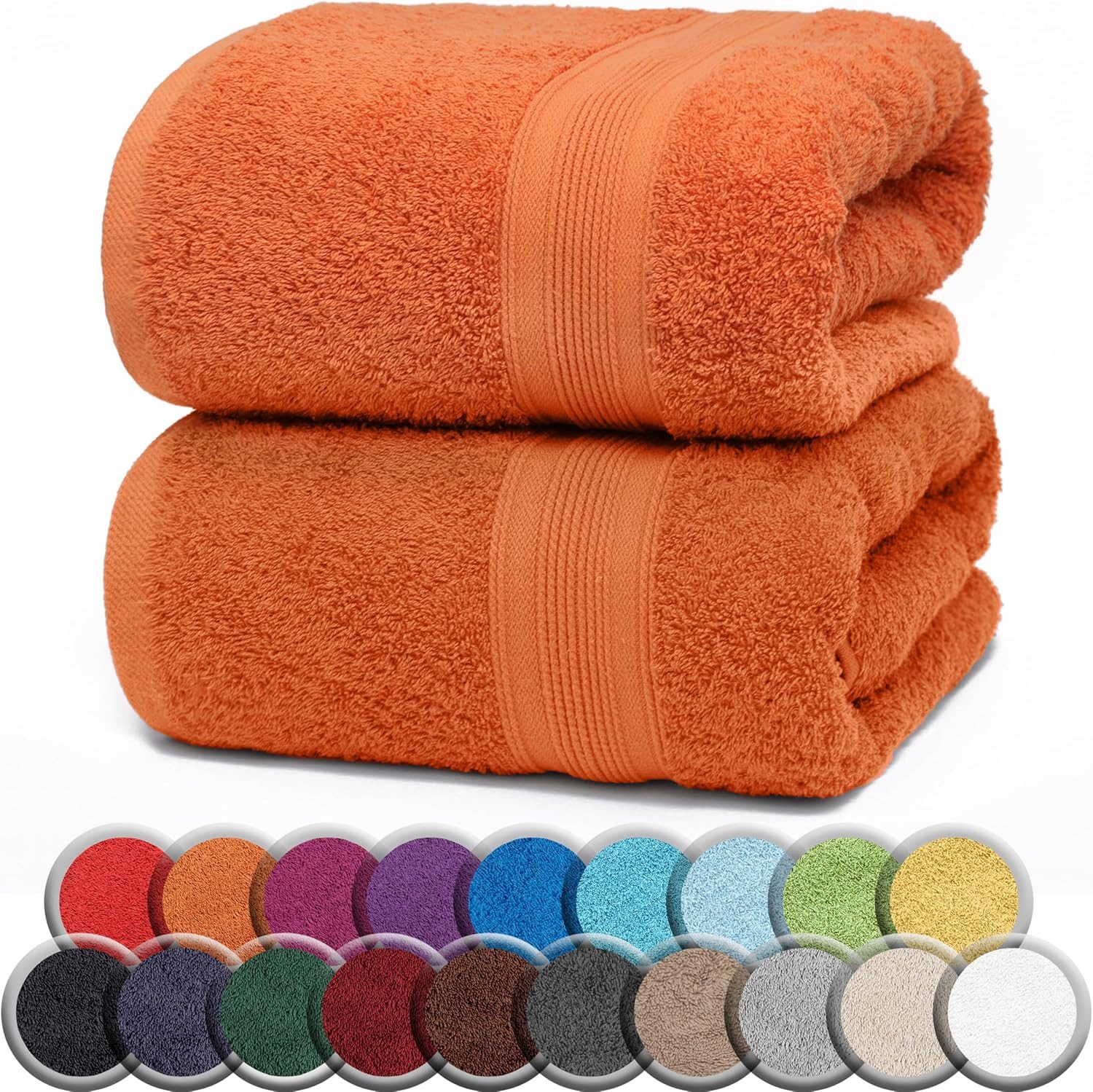 NatureMark Saunatuch Frottier Saunatücher 80x200cm, 100% Baumwolle (2-St), günstig online kaufen