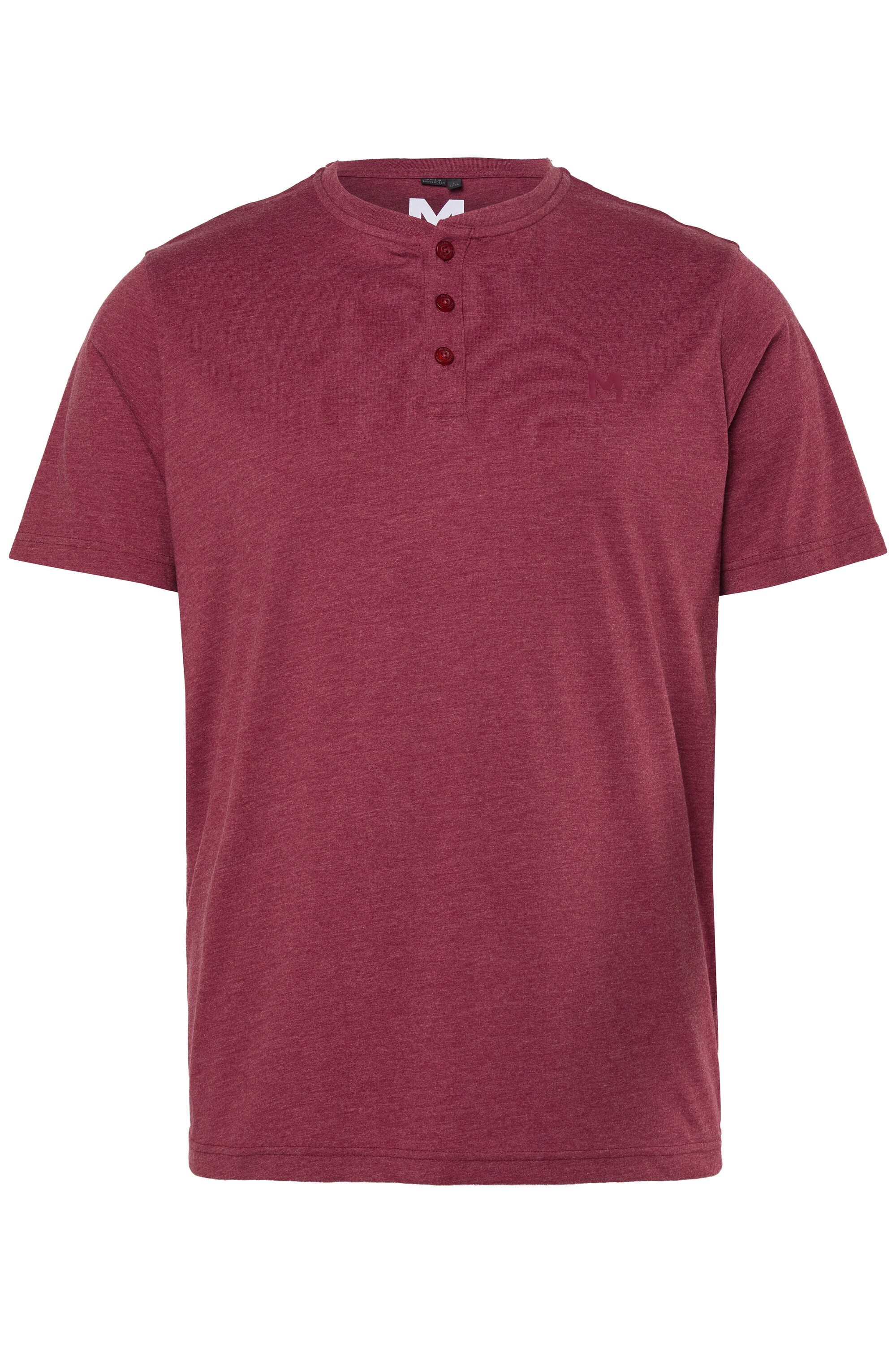 Men Plus T-Shirt Henley Basic Halbarm Rundhals Bestseller – Bild 2 von 3