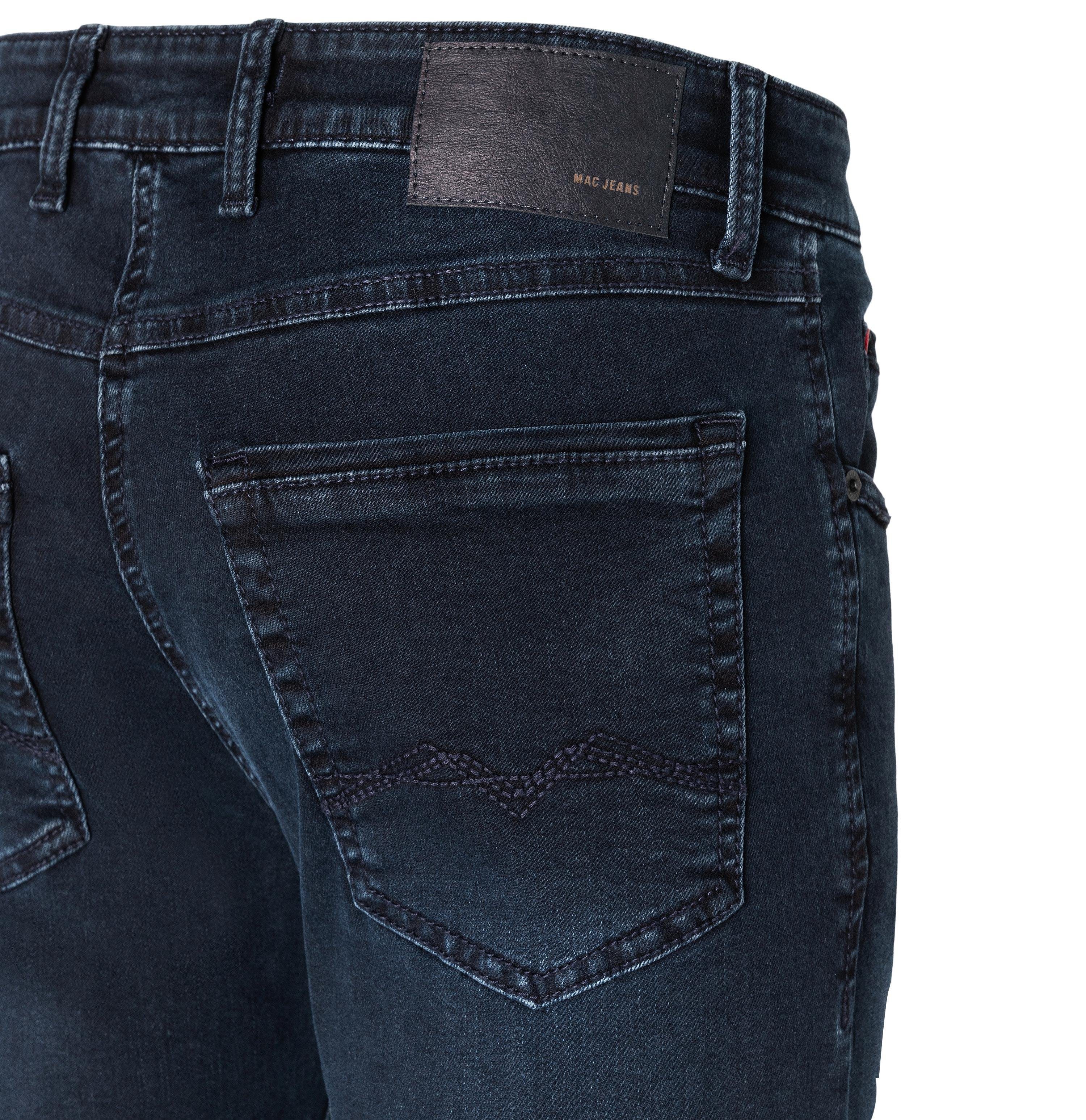 5-Pocket-Jeans PIPE ARNE MAC dark MAC H796 black blue 0506-00-1791