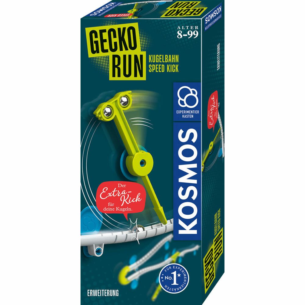 Kosmos Kugelbahn-Bausatz Gecko Run Speed Kick-Erweiterung