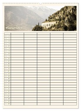 CALVENDO Wandkalender Der Gardasee im Norden - Familienplaner 2023 (Premium, hochwertiger DIN A2 Wandkalender 2023, Kunstdruck in Hochglanz)