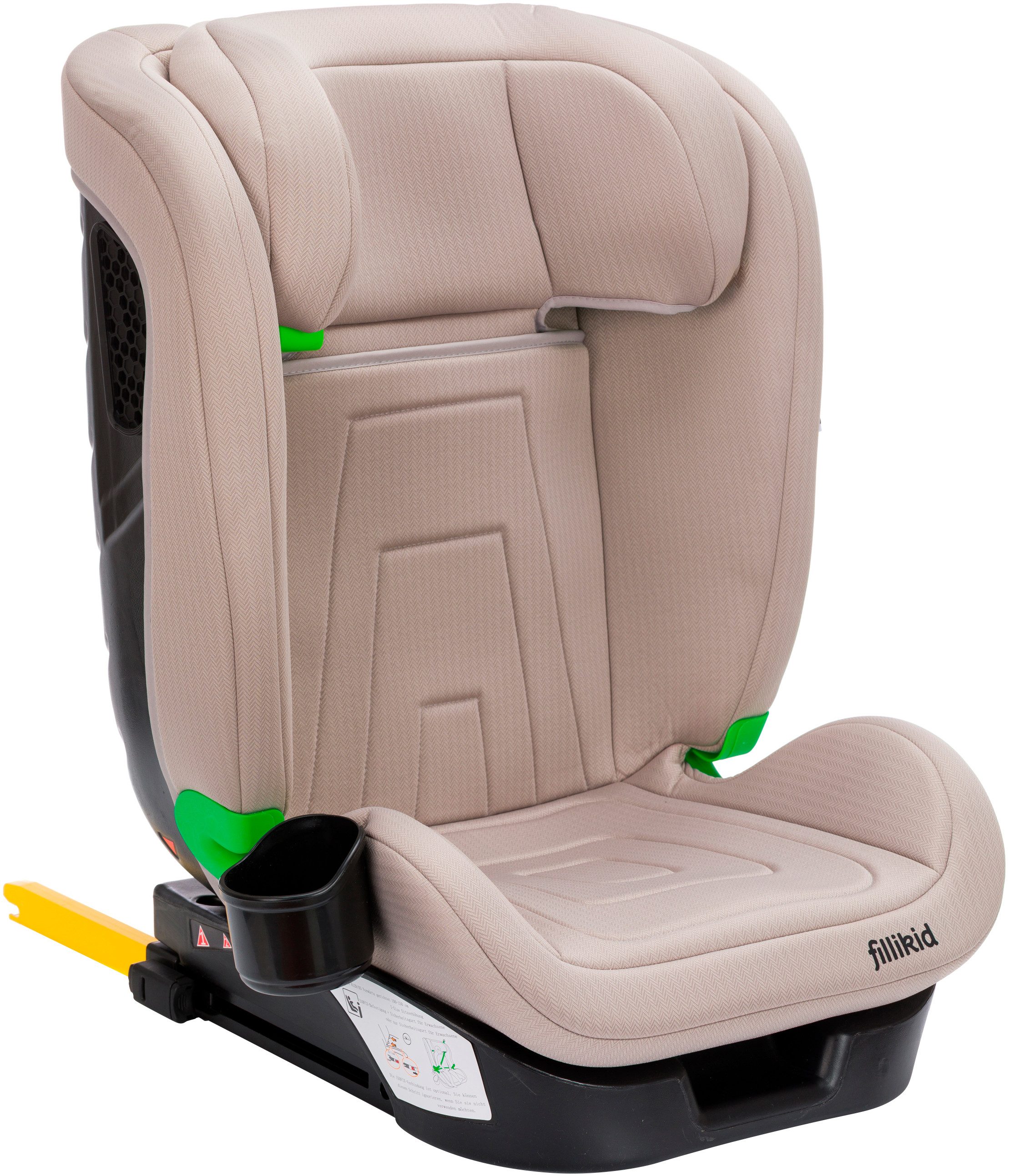 Fillikid Autokindersitz Elli Pro Isofix i-size, ab: 3 Jahren, ab: 100 cm, bis: 150 cm
