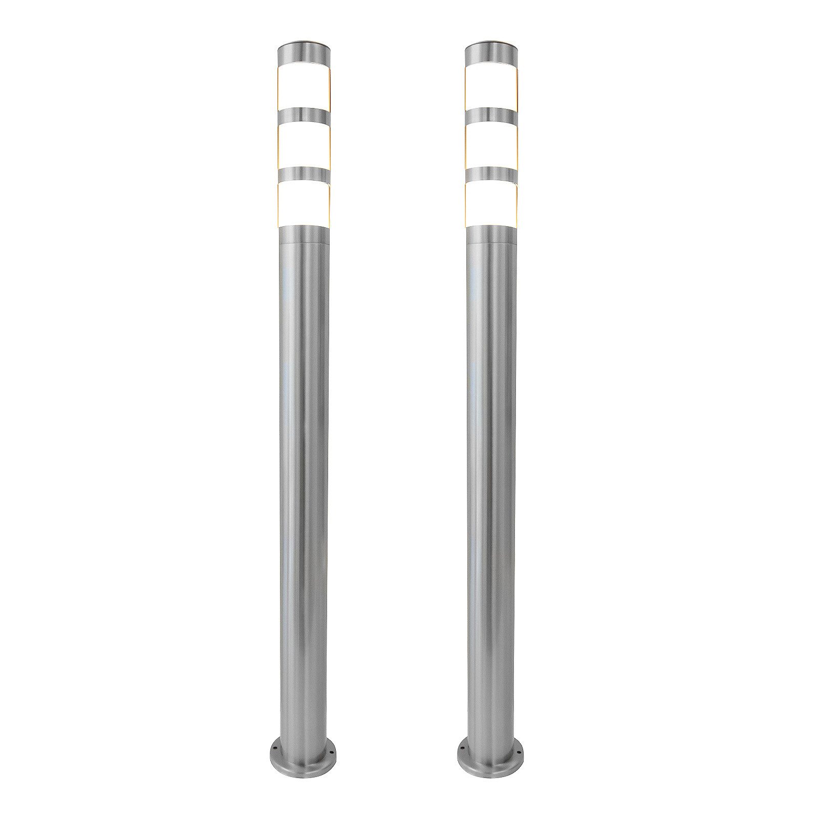 Grafner Gartenleuchte Wegleuchte Edelstahl WL10200 Gartenlampe günstig online kaufen