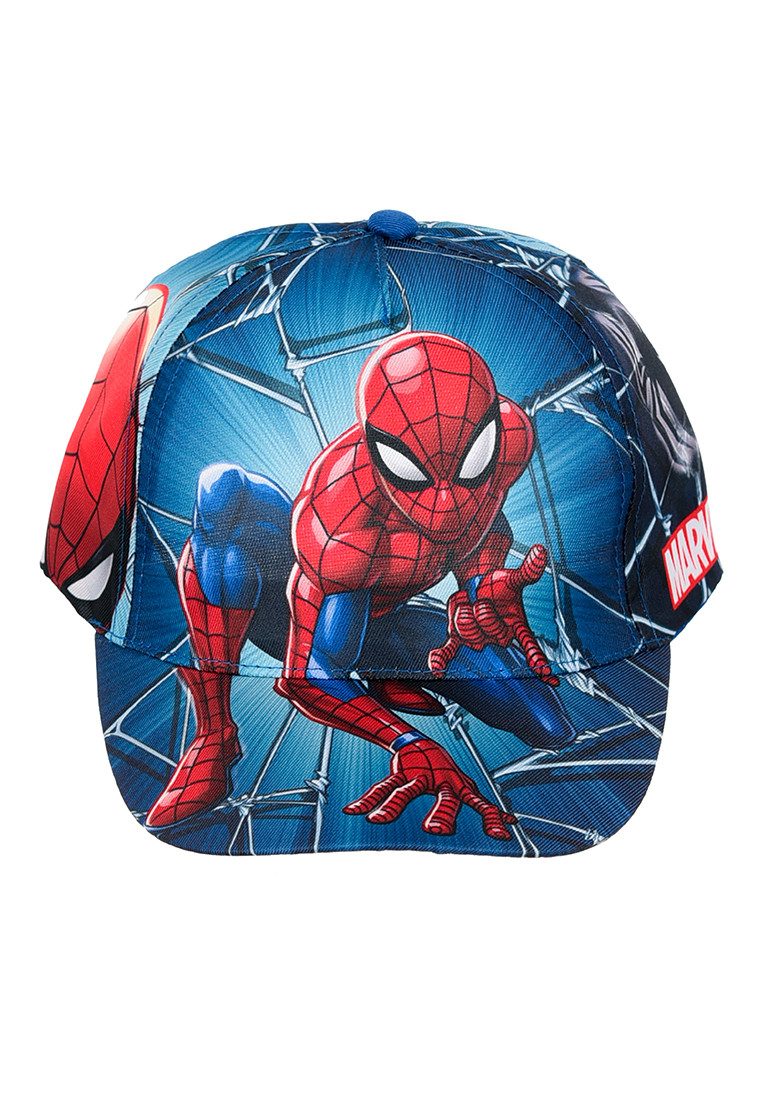 Spiderman Baseball Cap Marvel Kinder Basecap blau Größe 52 54