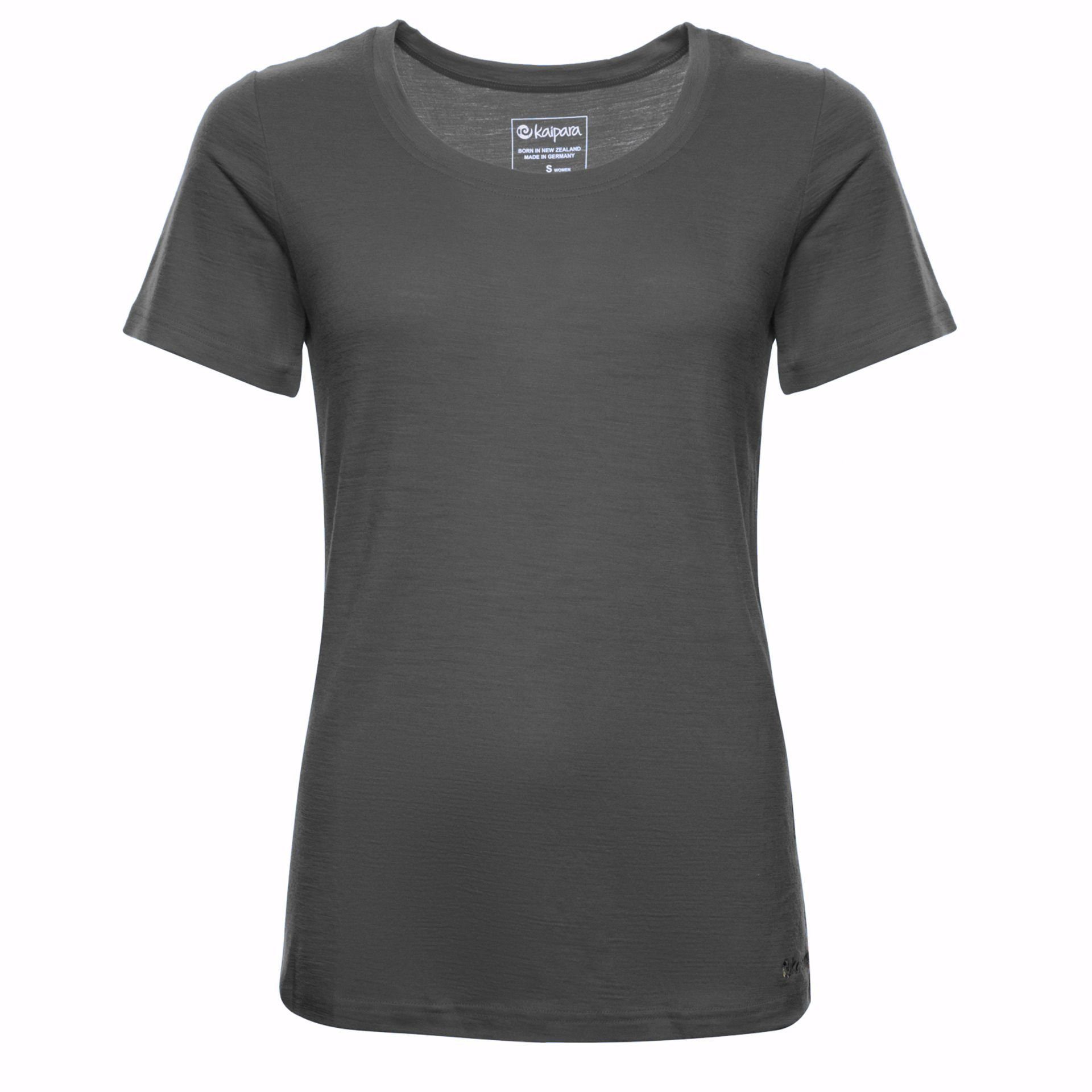 Kaipara - Merino Sportswear Rundhalsshirt Merino Shirt Damen Kurzarm Regularfit 150 (1-tlg) aus reiner Merinowolle Made in Germany