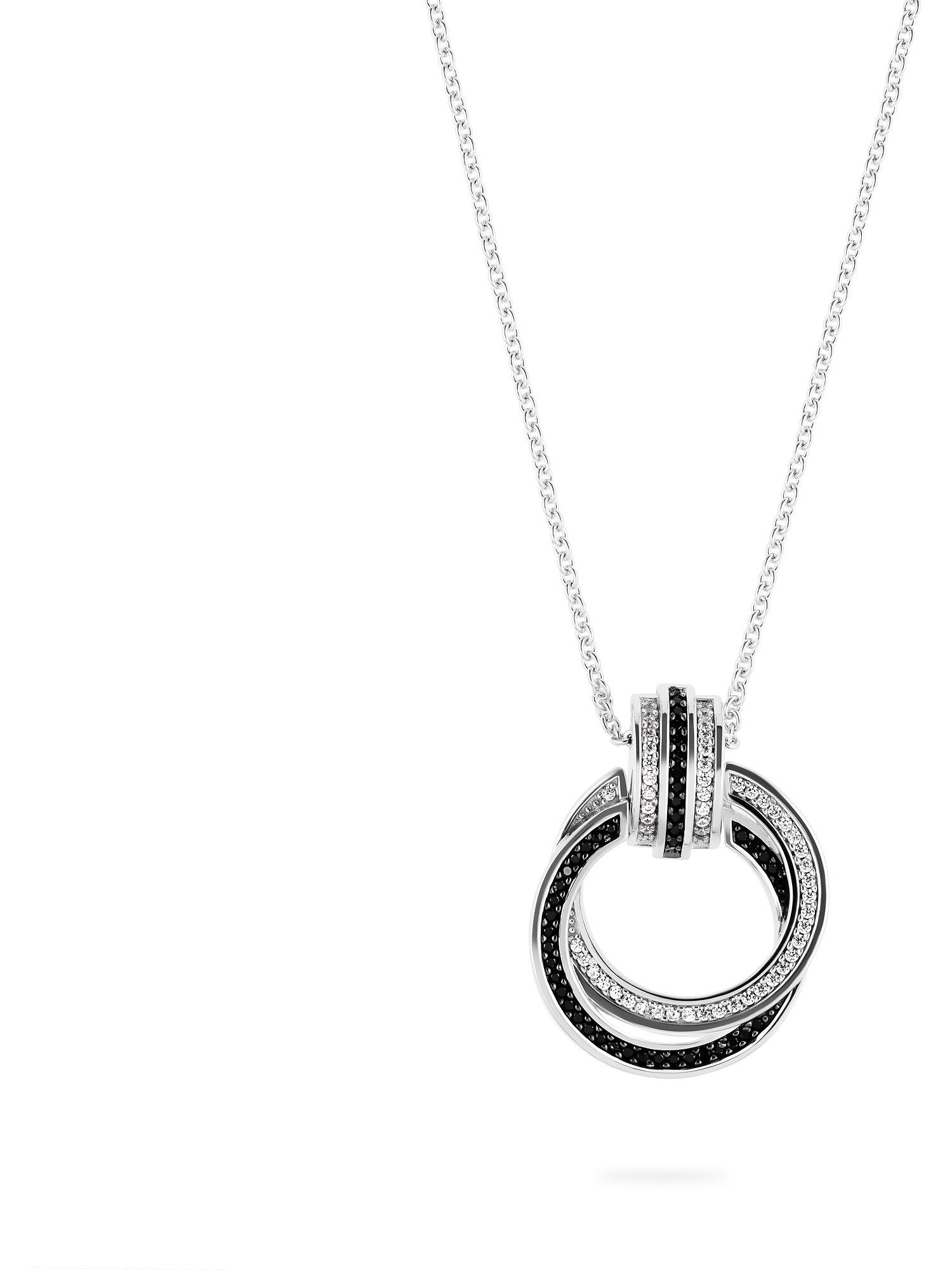 JETTE Silberkette JETTE Damen-Kette 925er Silber 50 Zirkonia