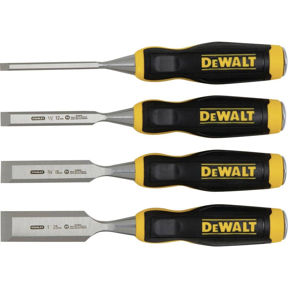 DeWalt Stechbeitel Stechbeitel-Set 4-tlg. 6, 12, 18, 25 mm DWHT0-16063