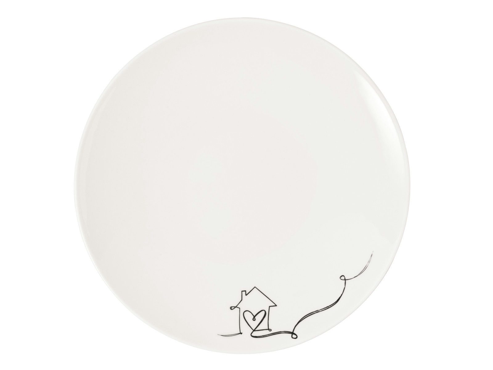 Villeroy & Boch Frühstücksteller Statement Lines Frühstücksteller Family 21cm