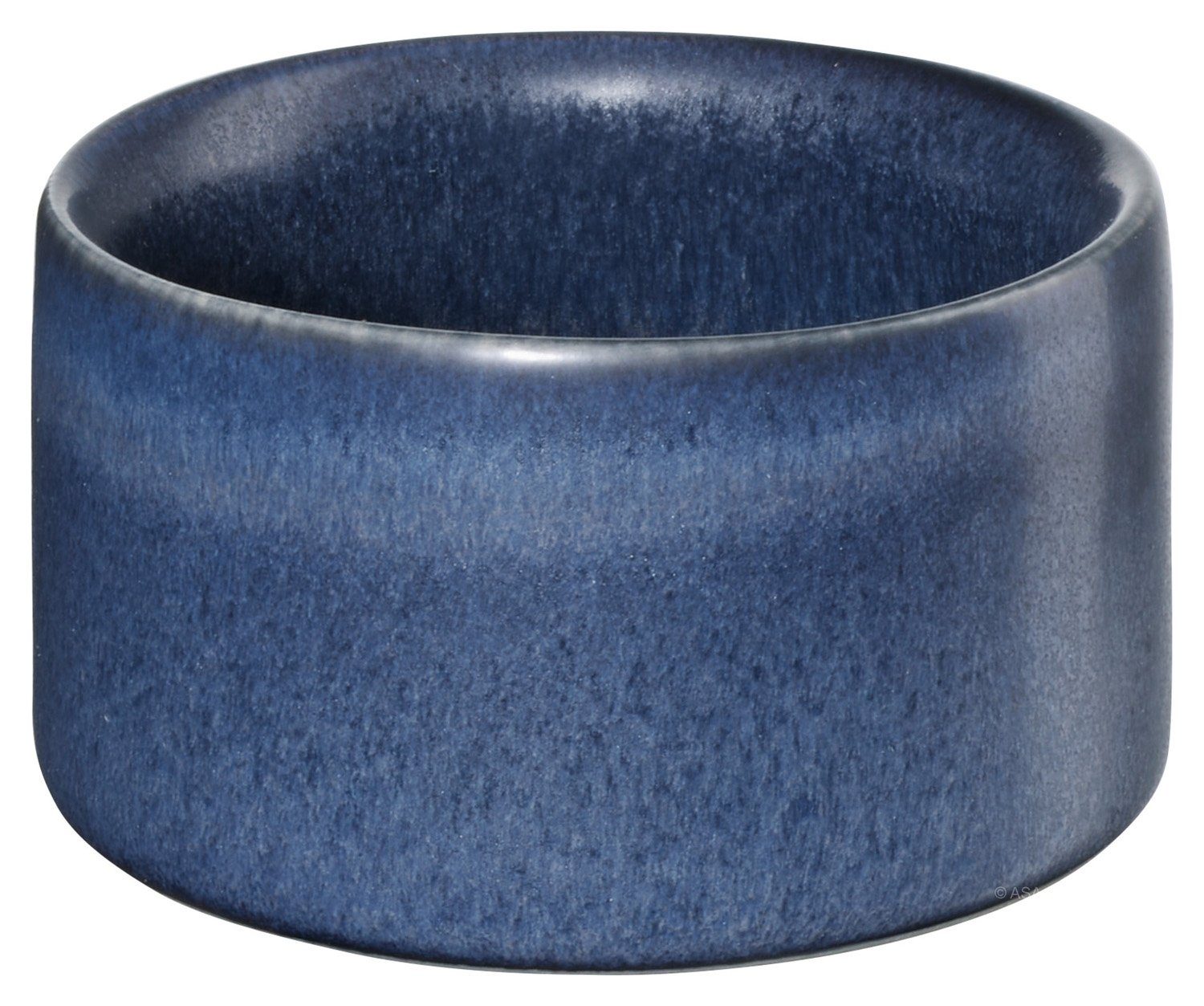 ASA SELECTION Dipschale FORM'ART, Blau, Ø 8 cm, Steinzeug, (1-tlg)